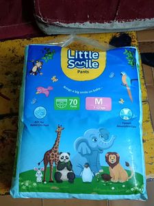Little Smile Pants M (7-12 kgs) - 14 Count
