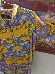 Zara Shirt With Boho Print