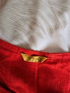 Red Aurelia Kurti