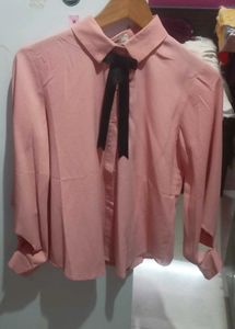 MISS BENNETT FORMAL PINK SHIRT