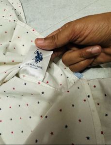 Us Polo Assn Party Wear Shirt