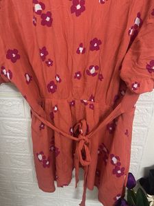 Floral Wrap Top