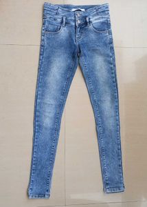 Light Wash Skinny Jeans