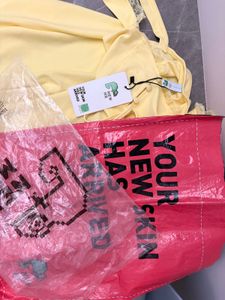 VIRAL Butter Yellow Dress