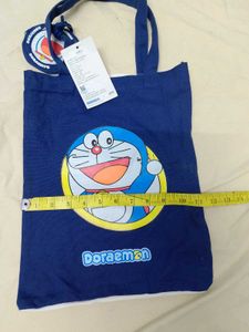 Doraemon Blue Tote Bag