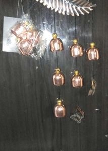 Golden Leaf 8bell Wind Chime Soothing With Sound
