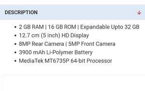 Price Drop Lenovo Vibe P1ma40(White) Works Great