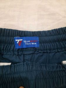 Cute Kids Cotton Shorts (Set Of Two)