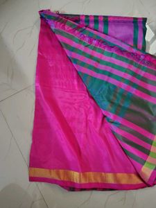 Multicolour Silk Saree