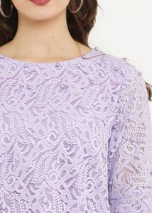 Lavender Lace Top