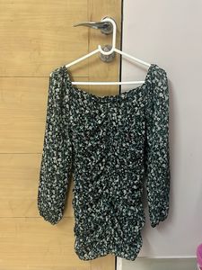 Floral Print Mini Dress