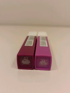 Set Of 2 Maybelline Matte Ink Lipsticks