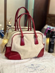 Authentic Prada Bowler Bag wt Dustbag