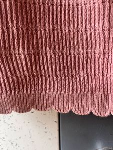 Cute pink crop top