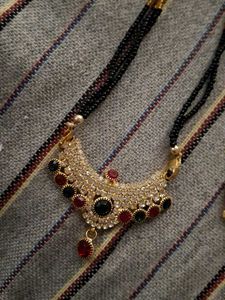 Elegant Mangalsutra Necklaces - Set of 2