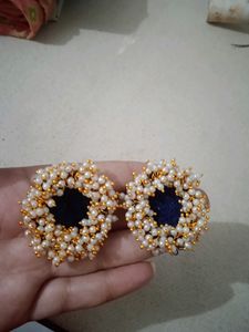 Handmade Fabric  Earrings