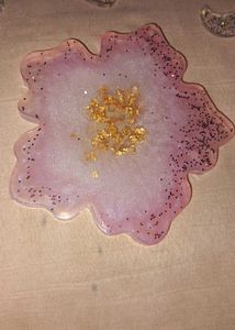 Flower Resin Coaster