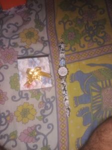 Floral Print Watch