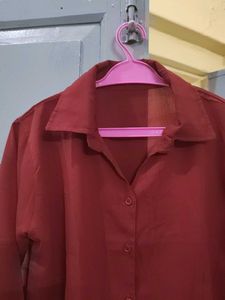 One Maroon Shirt