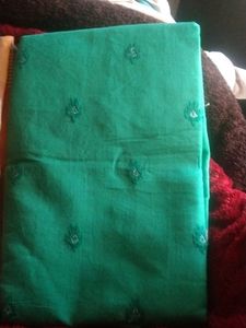 Emerald Green Dress Material