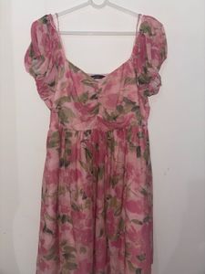 Floral Pink Dress