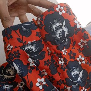 Floral Print Pants