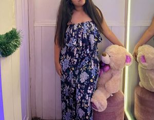 Floral Strap Jumpsuit