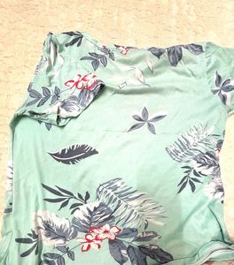 Floral Print Nightsuit