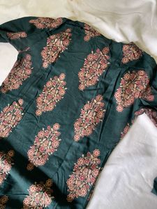 Green Kurti-Sharara Pair