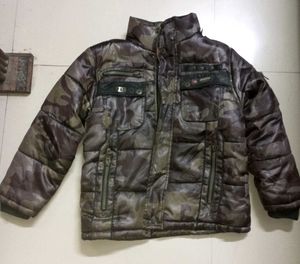 Camo Puffer Jacket