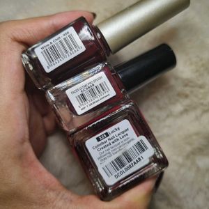 Red Nail Polish Combo Of 3