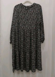 Floral Print Midi Dress