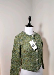 Pinteresty Multicolour Knitted Cardigan🇸‌🇦‌🇱‌🇪