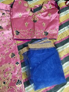 10to12 And 8to10 Year Girl Lehanga Choli Stiched