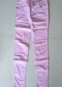 Pink Slim Fit Jeans