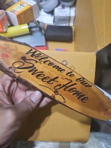 Rustic &#39;Welcome to Our Sweet Home&#39; Wood Sign