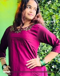 Never used Elegant Purple Kurta M to XXL