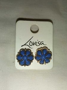 Set of 6 Flower Stud Earring Combo