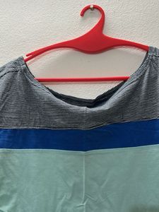 Striped Colorblock Top