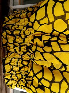👕👚Cheetah 🐆 Print Yellow 💛 Top