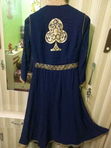 Nevey blue 💙 Embroidered Kurta