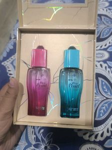 Riya Pearl Perfume Gift Set. old retro scent.