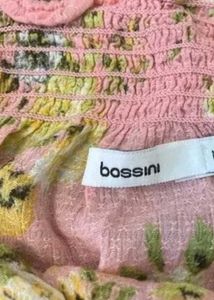 Bossini Half Sleeves Floral Pink Top💖