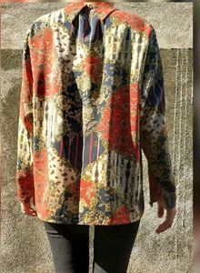 Waverly Indonesian Shirt.Size:M
