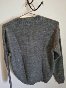 Grey Shimmer Sweater