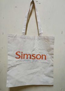 Simson Tote Bag totally new 10/10