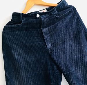 Navy Corduroy Pants