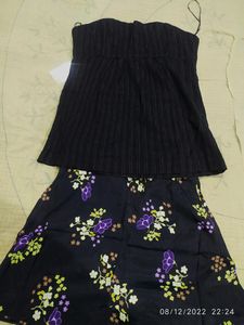 Brand New Top And Skirt