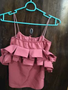 Ruffle Detail Cami Top