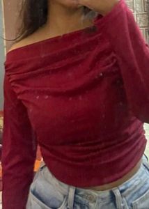 Maroon Top